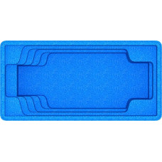 Композитный бассейн Оскар 7 Премиум  7,2x 3,6 x 1,53