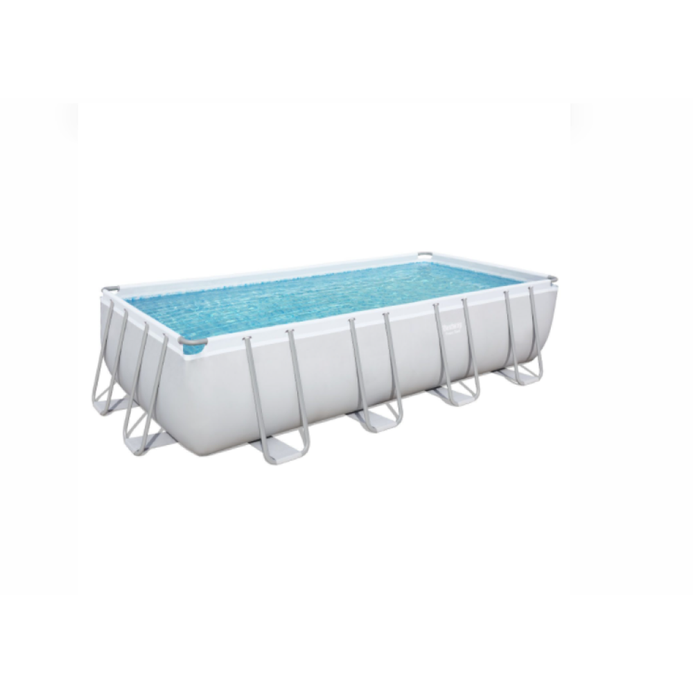 Каркасный бассейн Bestway 56671 (488х244х122) с песочным фильтром, лестницей и тентом