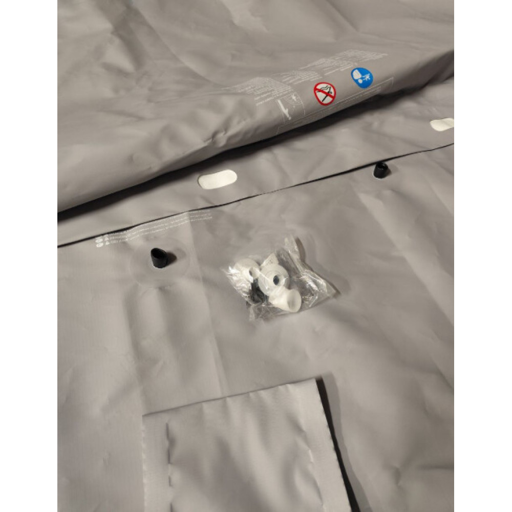 Бассейн каркасный 4,88х1.22м без фильтра, AZURO SWING Wicker dark 3EXB0197