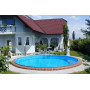 Круглый каркасный сборный бассейн IBIZA Ø 4 х 1.5 м, пленка Mosaic, 3EXB0384-M-SET