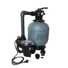 Комплект фильтра D400 производительностью 6 м3 / ч с насосом Freeflo, 0.37 квт, (с подставкой)