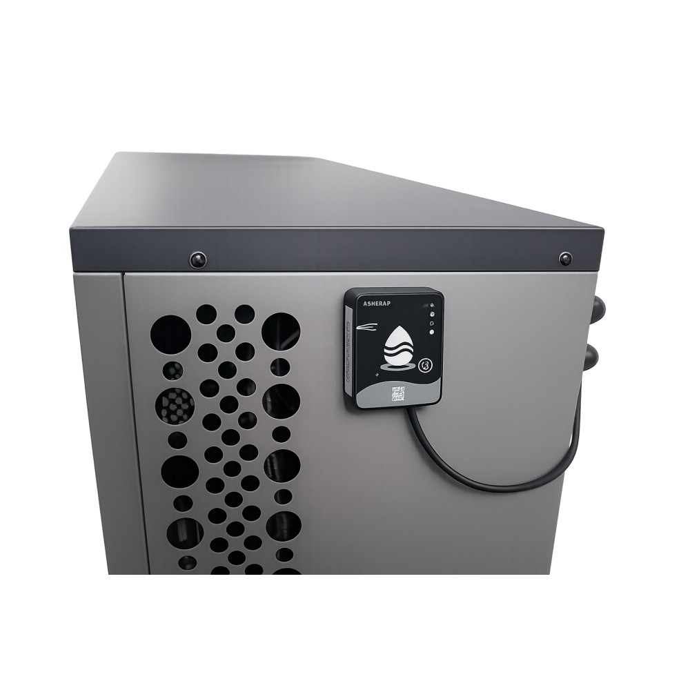 Тепловой насос для бассейна IRON, 9,5 кВт, 230В, 30-55м3, инвертер, с охлаждением, WI-FI