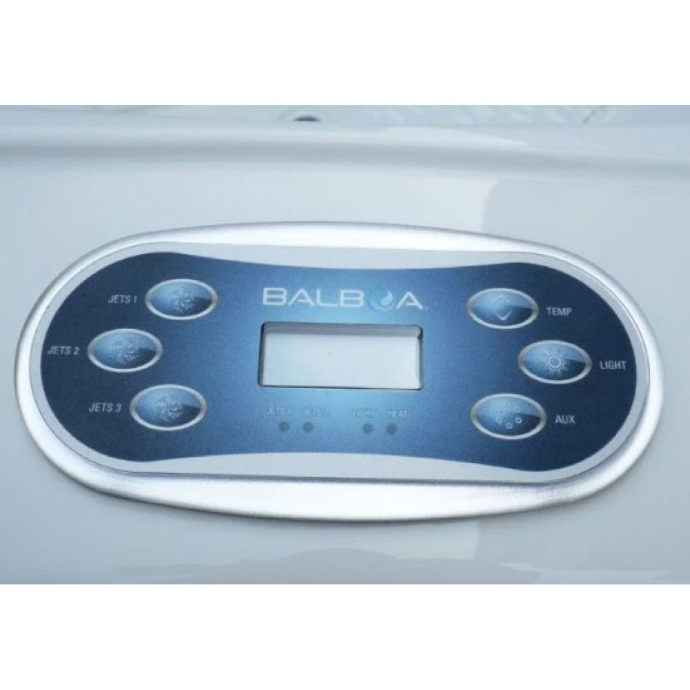 Гидромассажный бассейн Aquajoy Alicante (205х130х70 см), Серебристо-белый мрамор