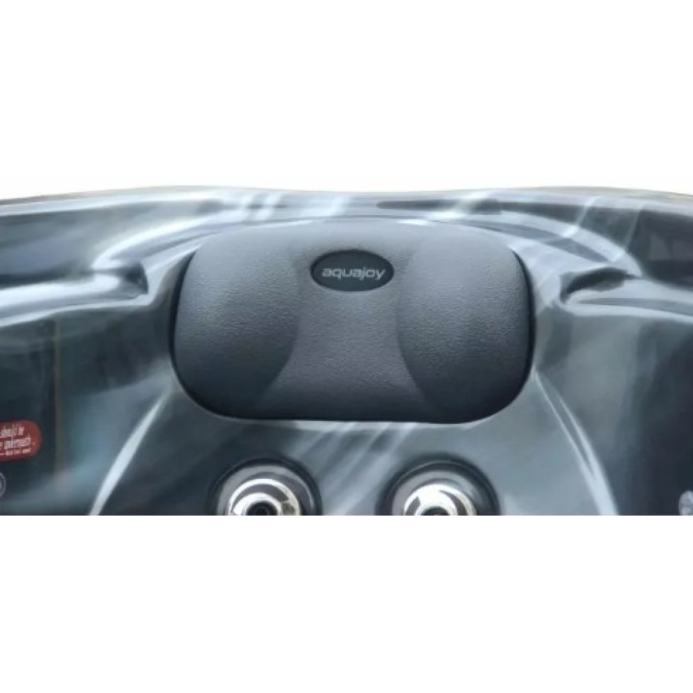 СПА-бассейн Aquajoy Maldives (230х230х95 см), темный опал, с динамиками и LED-подсветкой