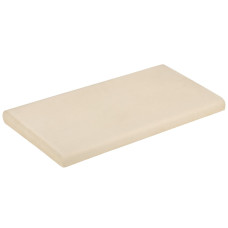 Копинговый камень Aquazone 250x500x50-25 мм, противоскользящий, бежевый