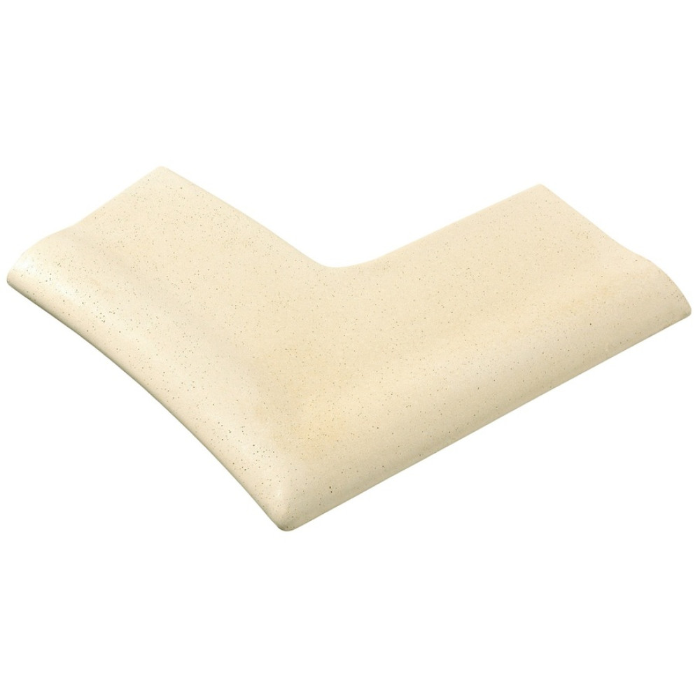 Угол для римской лестницы правый R150, 90 градусов, 25 бортовой (Pierre nuance)