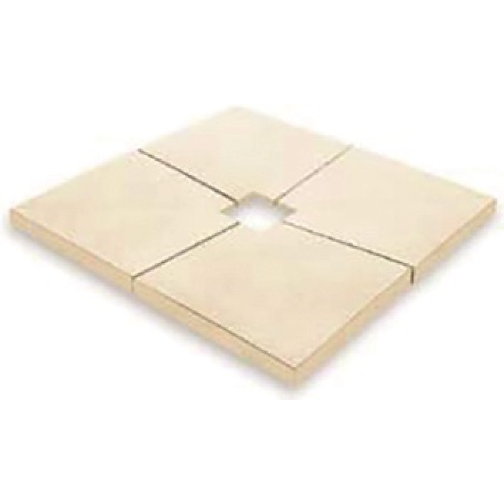 Поддон для душа 50х50 см, 4 секции (Quercy)