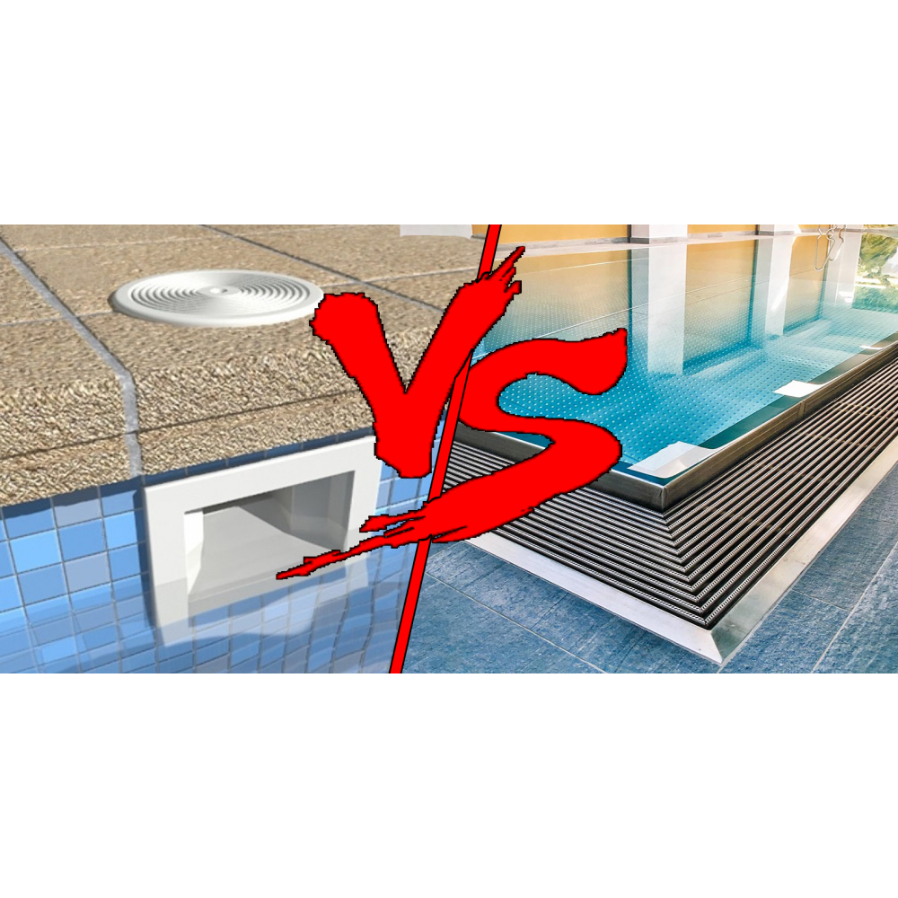 Різниця між переливними та скіммерними басейнами