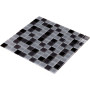 Мозаика Котто GM 4008 C3 black/gray m/gray w 30x30