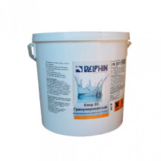 Хлор шокового действия Delphin Хлор 55 (гранулы) 5кг