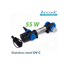 УФ стерилизатор для пруда STU-55 в корпусе с нержавеющей стали