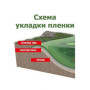 Плёнка ПВХ для искусственных водоемов (оливковая , 1,5мм .)