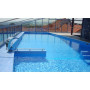 Пленка ПВХ Elbeblue Marble blue (920/20 мрамор синий), ширина 1,65 м