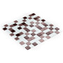 Мозаика Котто GM 4011 C3 coffee d/coffee m/white 30x30