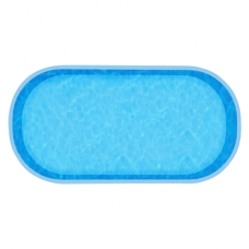 Композитный бассейн НИЦЦА WaterWorld 6,40х3,40х1,50 м