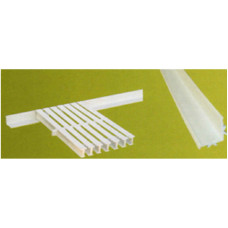 L-образный профиль для переливной решетки AquaViva Classik и Grift 2м х 25 мм