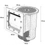 Скиммер Kokido Olimpic K001WBX/LX/W Standard универсальный (белый)
