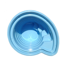 Композитный бассейн Чаша Лотос 1 Премиум, переливная 3,00х2,45х1,50