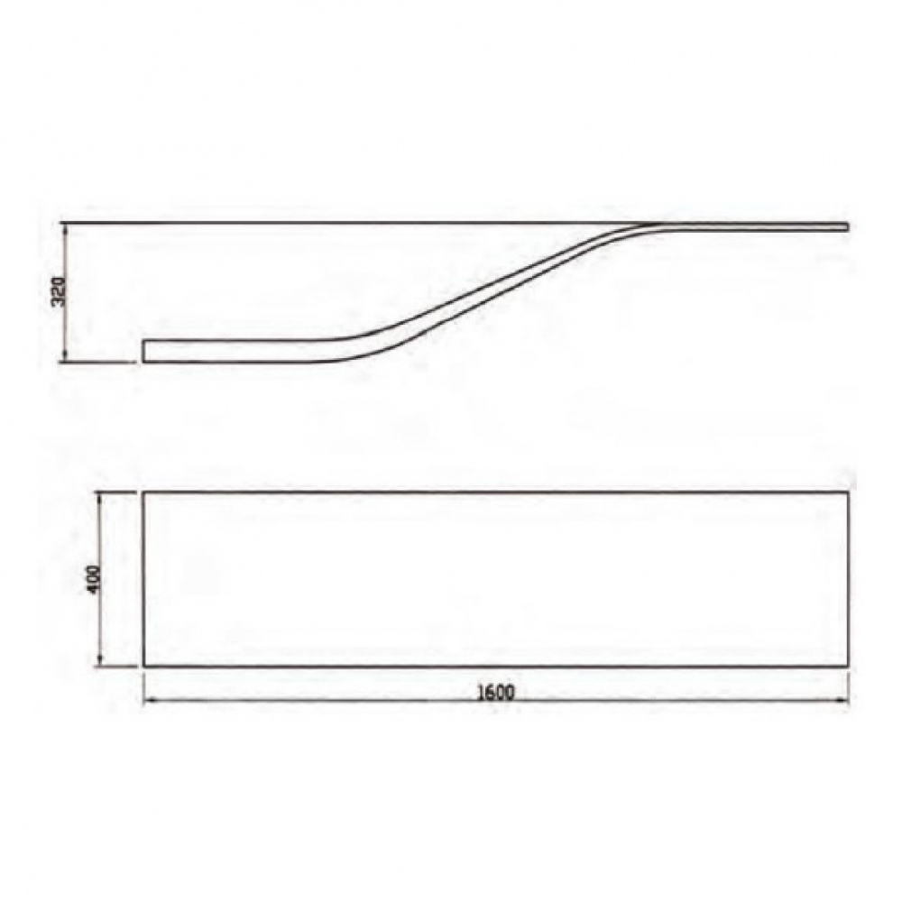 Прыжковая доска Acqua Source 1,6 м