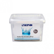 Хлор длительного действия Delphin Комби - таб Анти Кальк 3кг (табл. 200гр)