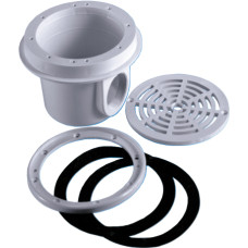 Донный слив Hayward под лайнер с нерж.вставками, присоединение 2” внутр.