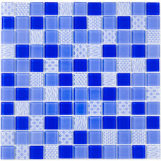 Мозаика Котто GM 4052 C3 Cobalt m/Cobalt w/Structure 30х30