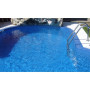 Пленка ПВХ Elbeblue Blue pearl (920/22 перламутр синий), ширина 1,65 м