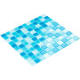 Мозаика Котто GM 4051 C3 Blue d/Blue m/Structure 30x30