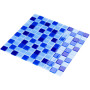 Мозаика Котто GM 4023 C3 cobalt d/cobalt  m/cobalt w 30x30