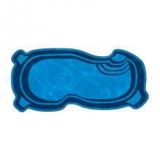 Композитный (стекловолоконный) бассейн 7,50х3,50х1,20-1,60