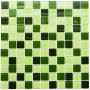 Мозаика Котто GM 4029 C3 green d/green m/green w 30x30