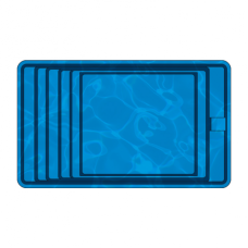 Стекловолоконный (композитный) бассейн Люкс 2 5,50х3,25х1,50