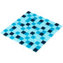 Мозаика Котто GM 4020 C3 cerulean d/cerulean m/cerulean w 30x30