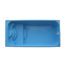 Стекловолоконный (композитный) бассейн Класик 2 7,40х3,50х1,00/1,70