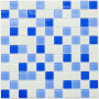 Мозаика Котто GM 4040 C3 cobalt m/cobalt w/white 30x30
