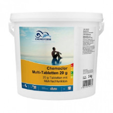 Хлор длительного действия Chemoform Multitab 3 кг. (табл. 20г)