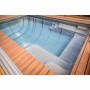 Композитный бассейн COMPASS POOLS X-TRAINER 45 4,45 X 2,94 X 1,21-1,49 М 