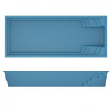 Композитный бассейн COMPASS POOLS FUN 80 – 8,00х3,70х1,50 м