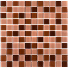Мозаика Котто GM 4014 C3 brown d/brown m/brown w 30x30