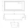 Композитный бассейн COMPASS POOLS XL-LOUNGER 95 – 9.52х4,06х1,50 м