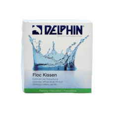 Средство против мутной воды Delphin Подушечки Флок (по 125гр)