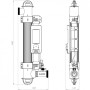 Ультрафиолетовая установка Elecro Quantum Q-65-EU (1*55W, 14m3/h, 65m3)