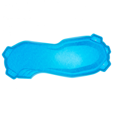 Композитный бассейн БАЙКАЛ WaterWorld 13,00х5,50х1,00-2,10 м