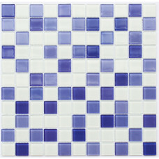 Мозаика Котто GM 4041 C3 violet d/violet m/white 30х30