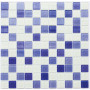 Мозаика Котто GM 4041 C3 violet d/violet m/white 30х30