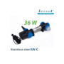 УФ стерилизатор для пруда STU-36 в корпусе с нержавеющей стали