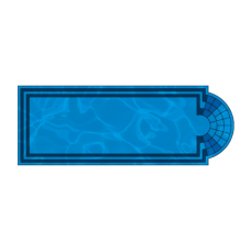 Стекловолоконный (композитный) бассейн Элит 11,40х4,10х1,60