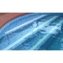 Пленка ПВХ Elbeblue Mosaic blue (1123/01 мозаика синяя), ширина 1,65 м