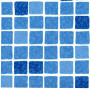 Пленка ПВХ Elbeblue Mosaic blue (1123/01 мозаика синяя), ширина 1,65 м
