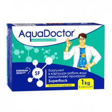 Средство против мутной воды Aquadoctor Superflock 1 кг (картриджи)